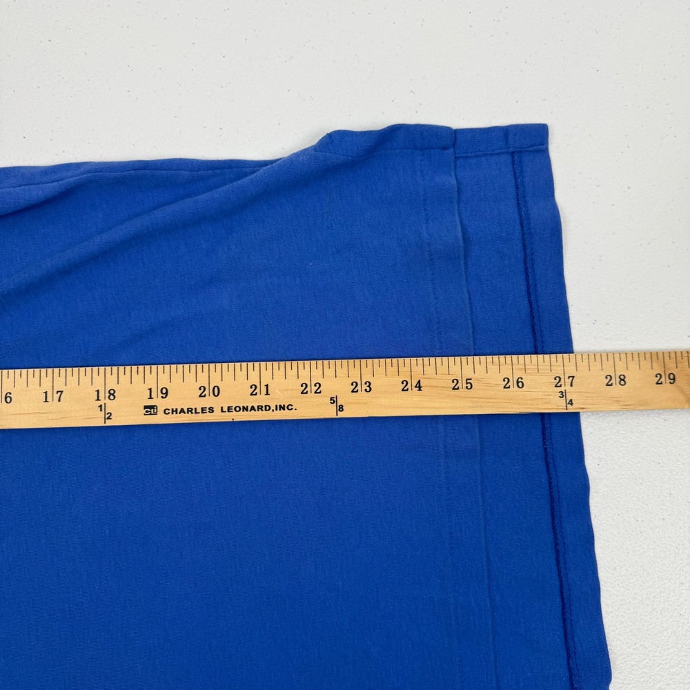 Polo Ralph Lauren Mens Blue Polo Shirt Made in USA Cotton Large Short Sleeve L - Picture 4 of 8